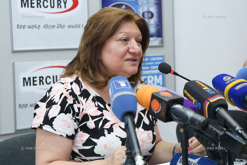 Press conference of Narine Hovhannisyan, Head of General Education department at RA Ministry of Education and Science