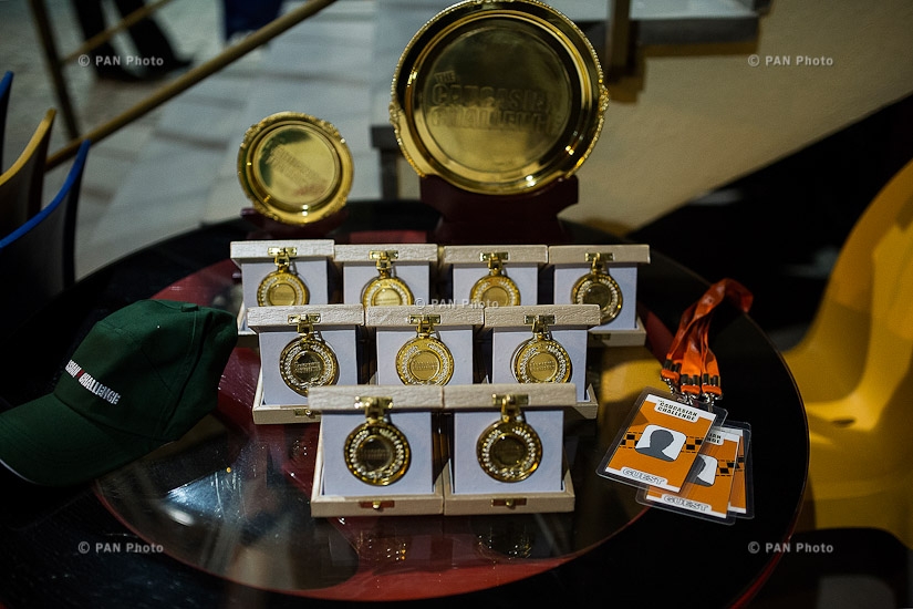 «Կովկասյան մարտահրավեր» ավտոարշավի մրցանակաբաշխության արարողությունը
