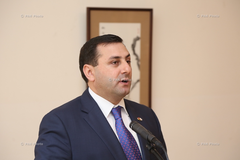 Exhibition of Japanese Calligraphy opens at the Parliament of Armenia
