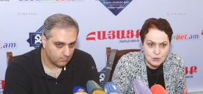 Пресс-конференция эксперта Комиссии по внешним сношениям Верховного Совета НКР Ларисы Алавердян и доктора политологии Айка Мартиросяна