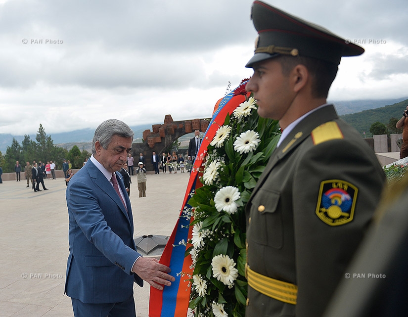 Stepanakert hosts celebrations dedicated to 25th anniversary of Artsakh Republic Proclamation