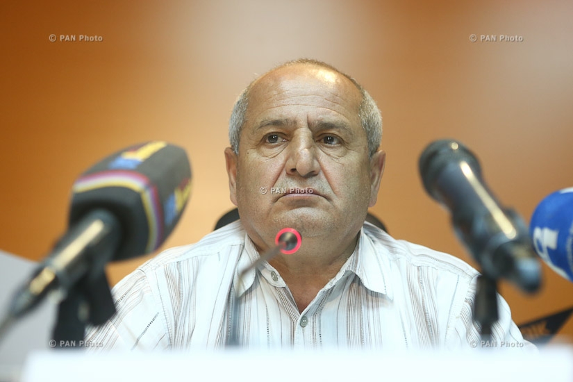 Press conference by vice-champions – weightlifters Simon Martirosyan, Gor Minasyan and head coach for the men's weightlifting team of Armenia Pashik Alaverdyan