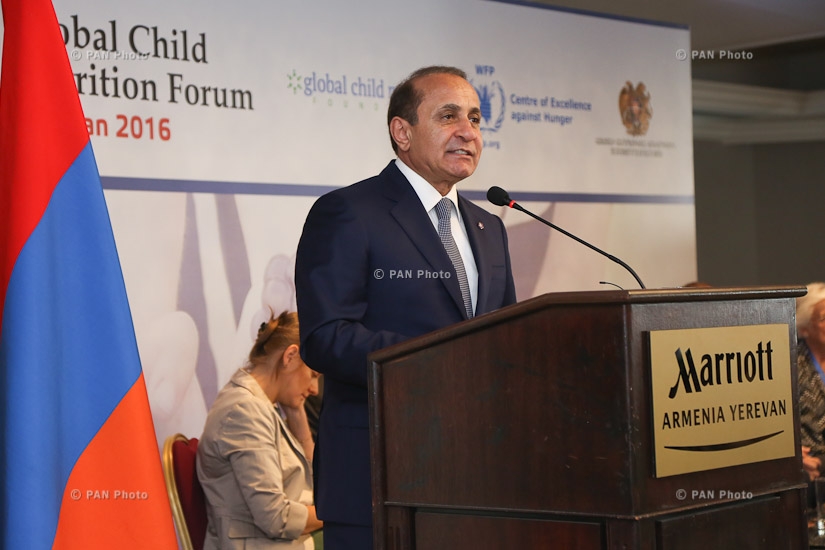 Официальное открытие 18-го глобального форума по вопросам питания детей