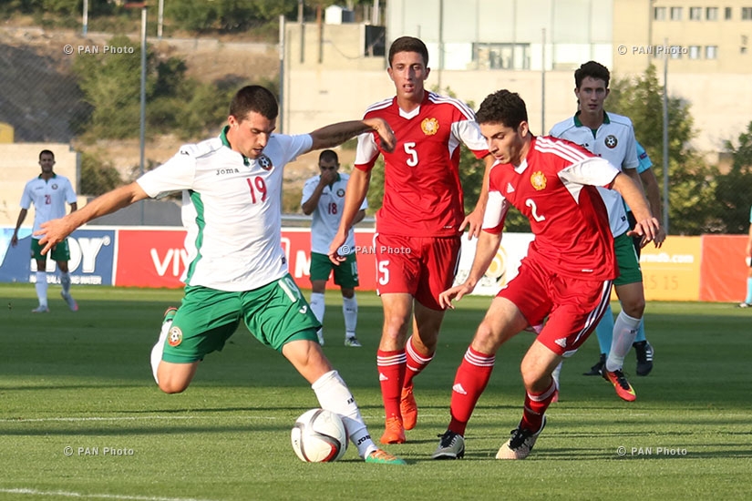 Матч отборочного тура чемпионата ЕвропыU21 2017: Армения - Болгария