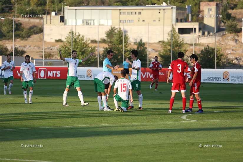 Матч отборочного тура чемпионата ЕвропыU21 2017: Армения - Болгария