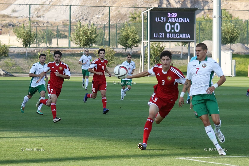 UEFA European Under-21 Championship. Armenia vs Bulgaria