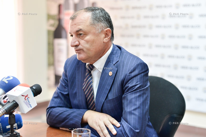 Press conference of RPA faction Secretary Gagik Melikyan
