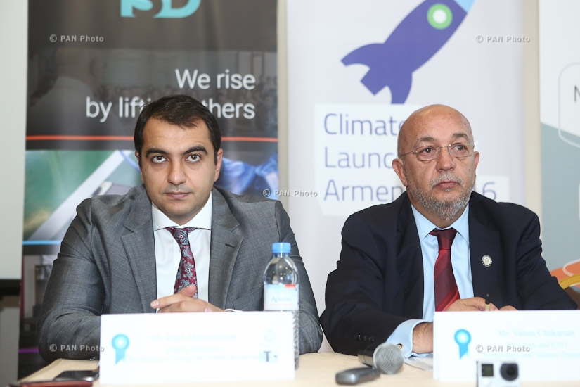 Climate Launchpad Հայաստան 2016 ստարտափ բիզնես մրցույթի ազգային եզրափակիչ փուլի փակումը
