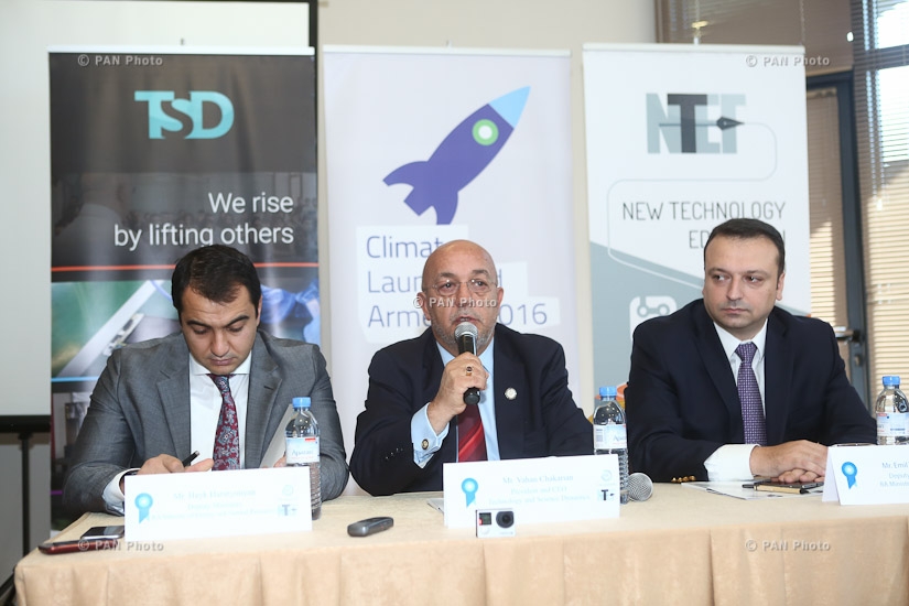 National Final Competition of business start-up Climate Launchpad Armenia 2016
