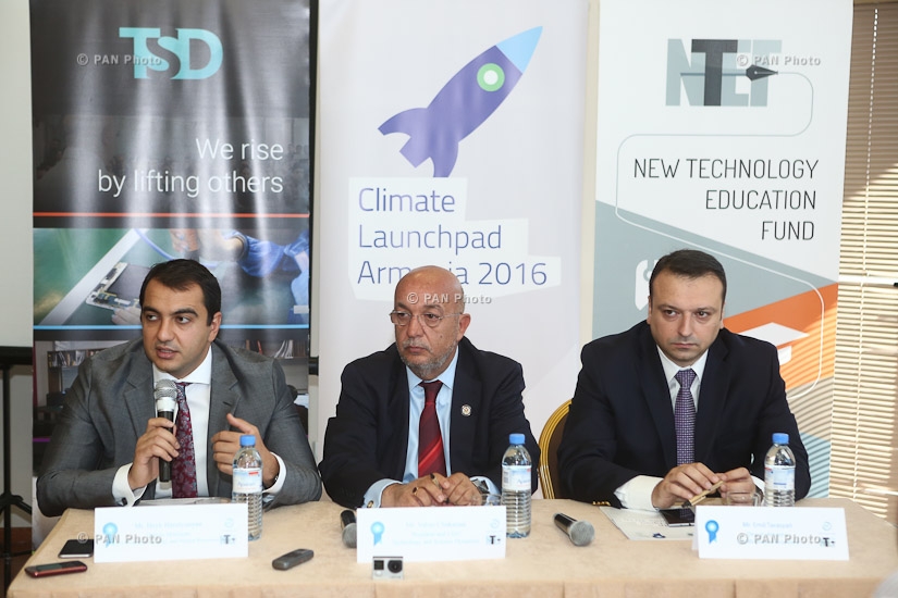 Climate Launchpad Հայաստան 2016 ստարտափ բիզնես մրցույթի ազգային եզրափակիչ փուլի փակումը