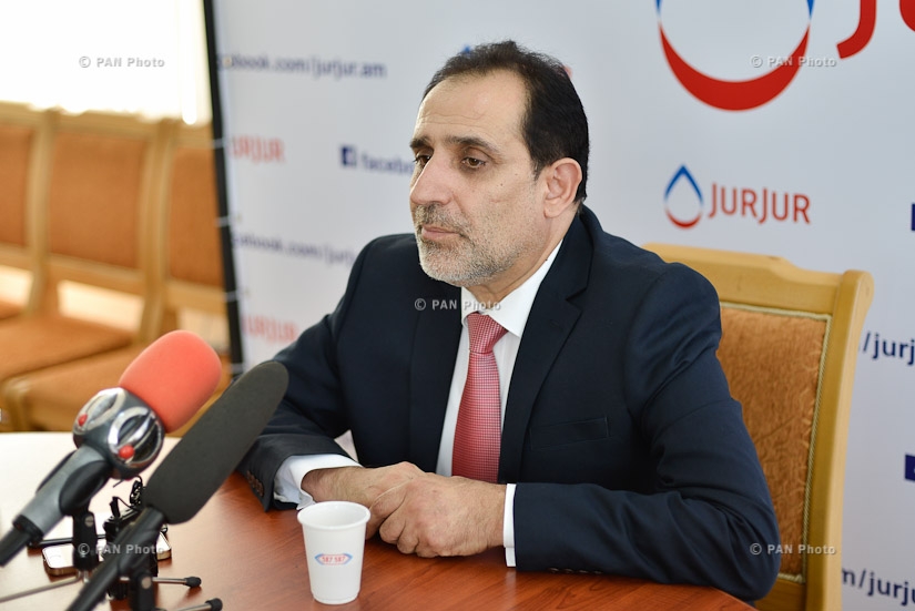 Press conference by  National Consent party Leader Aram Harutyunyan