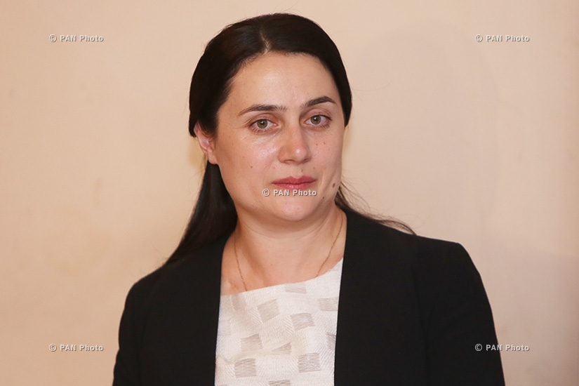 Երաժիշտ Անդրես Մուստոնենի, «Երևանյան հեռանկարներ» երաժշտական փառատոնի հիմնադիր նախագահ Ստեփան Ռոստոմյանի և փառատոնի մենեջեր Սոնա Հովհաննիսյանի ասուլիսը