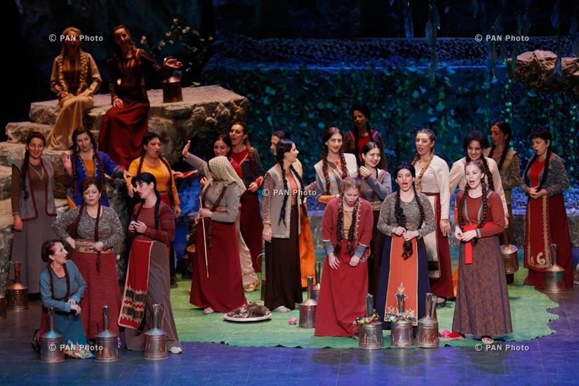  Opening of Yerevan's Opera Theater's 83-rd theatrical season: Anoush opera