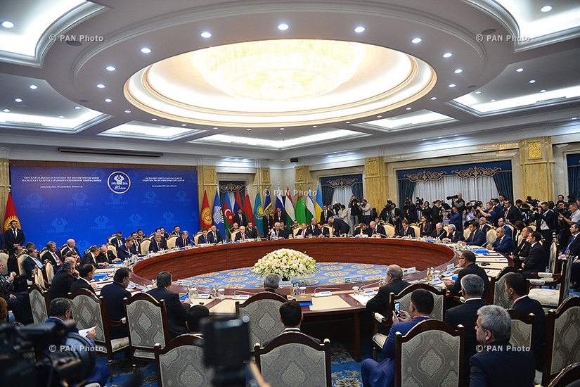 Заседании Совета глав государств-участников СНГ в Бишкеке
