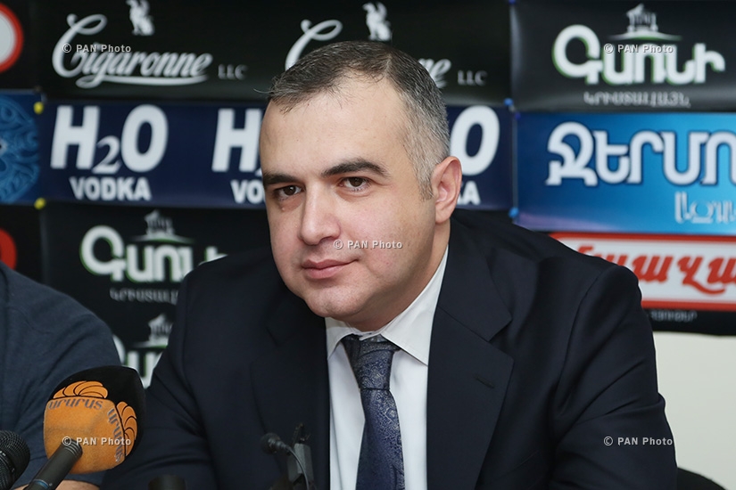 Press conference of National Assembly MPs Levon Martirosyan and Tevan Poghosyan