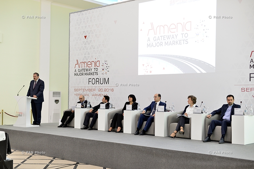 Conference titled “Armenia as a bridge to large markets” launches in Yerevan