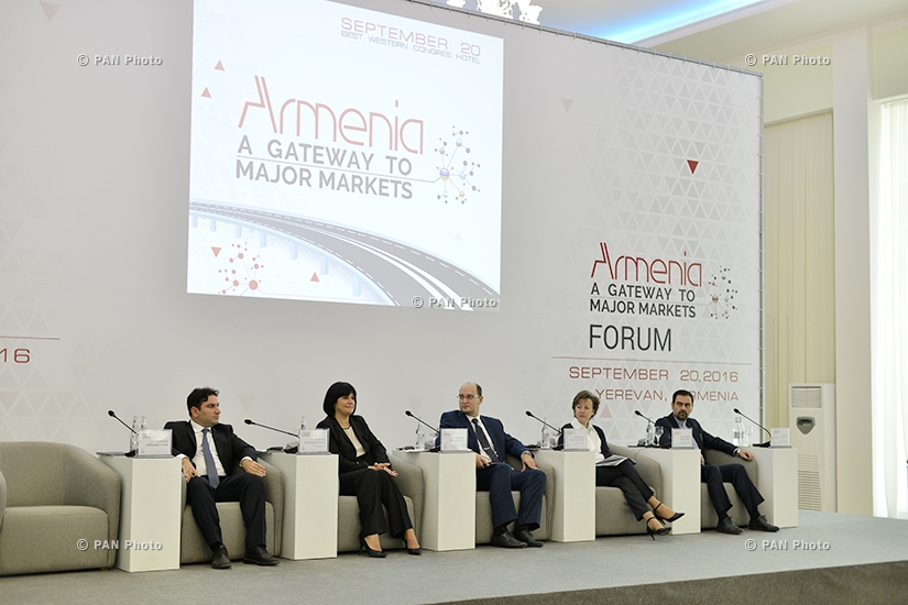 «Հայաստանը որպես կամուրջ դեպի մեծ շուկաներ» խորագրով տնտեսական համաժողովի բացումը