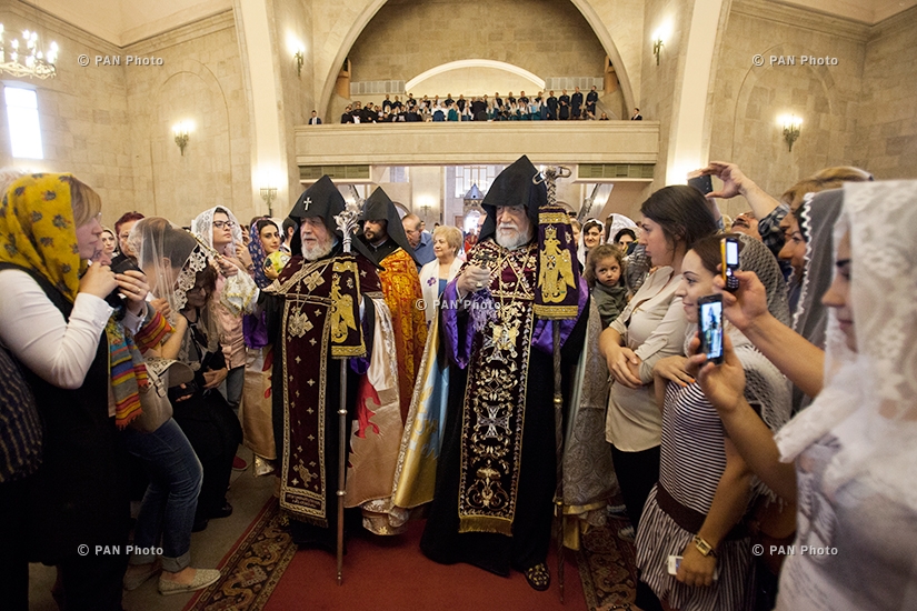 Молебен о Республике, посвященный 25-летию независимости Армении