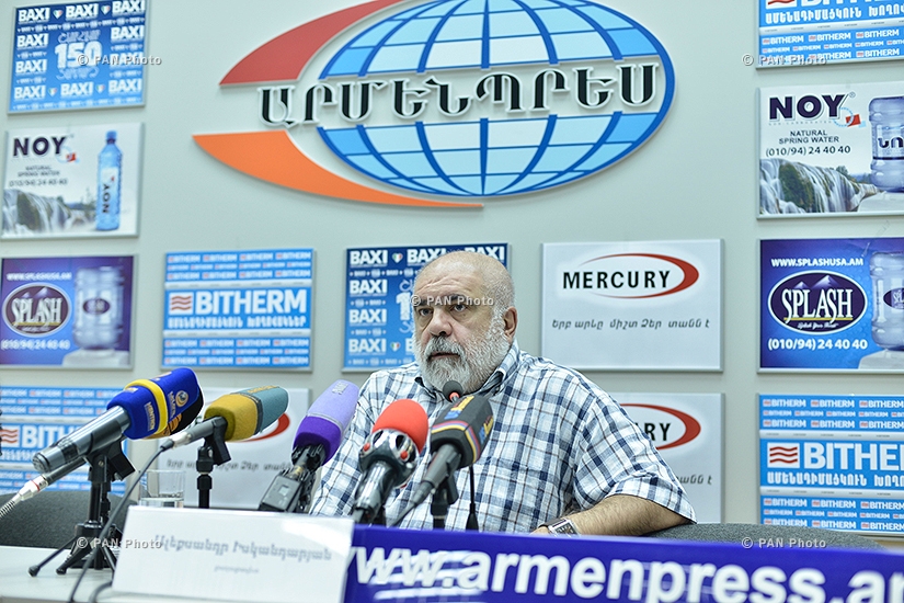 Пресс-конференция политолога Александра Искандаряна 