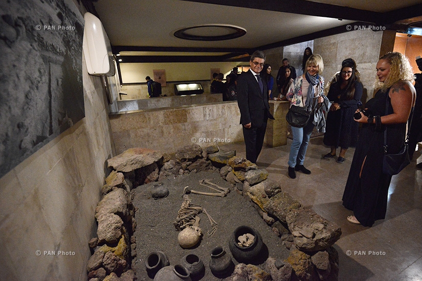Press tour at Metsamor Museum-Reserve in framework of European Heritage Days