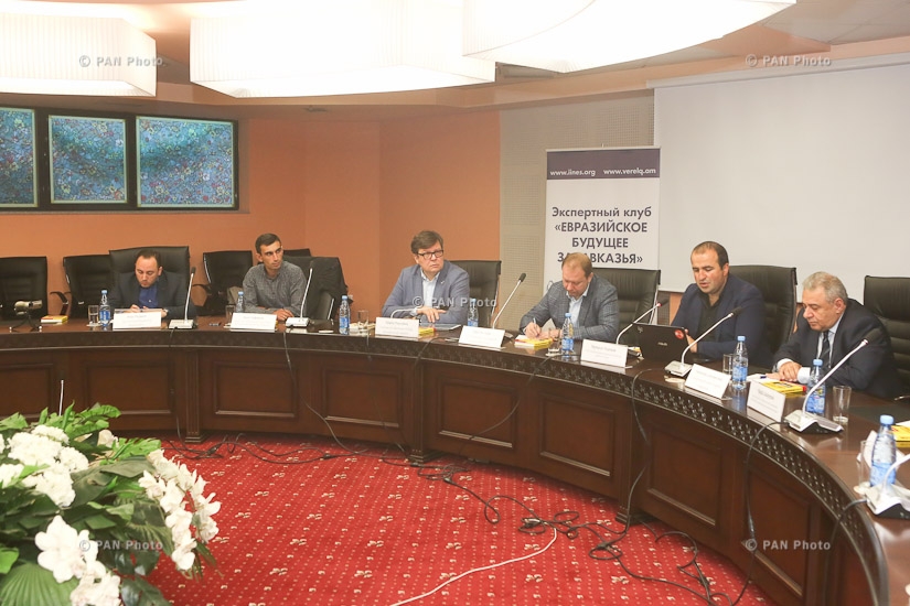 Round-table discussion titled South Caucasus in integration projects: EEU and EU - together or against each other?