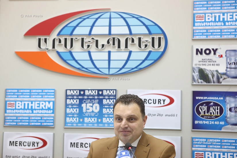 Пресс-конференция координатора программы «Welcome to Armenia» Вруйра Пенесяна