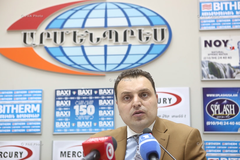 Press conference by “Welcome to Armenia” project coordinator Vruyr Penesyan