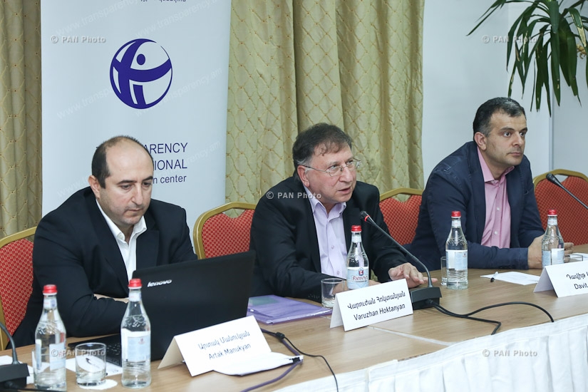 Presenting the results of monitoring of procurement by Armenia's public agencies and organizations in 2015-2016