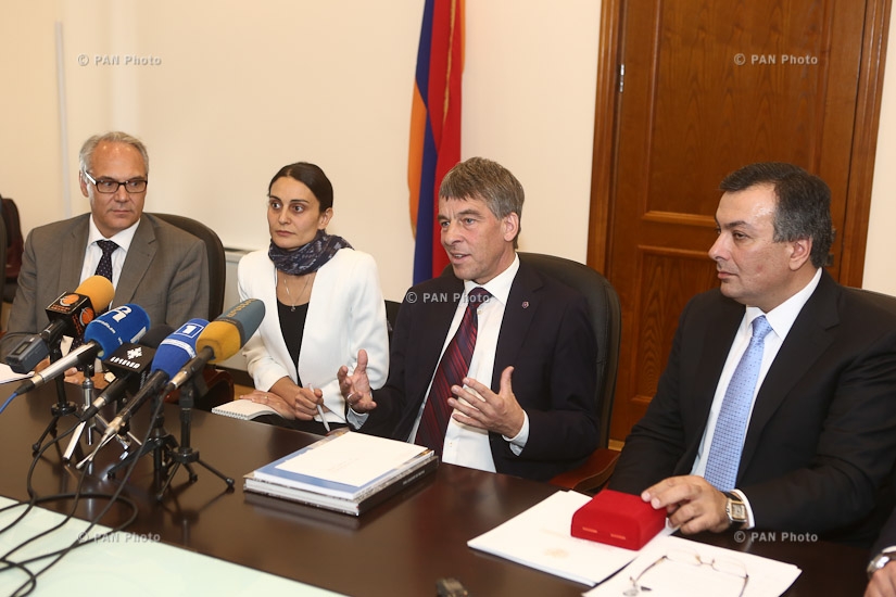 Пресс-конференция, посвященная культурному сотрудничеству Между Арменией и Германией