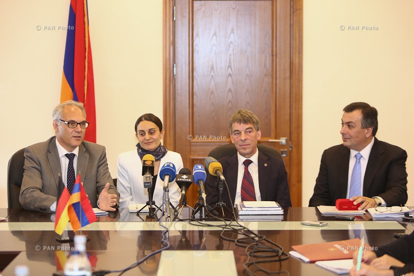 Press conference on Cultural Cooperation between Armenia and Germany