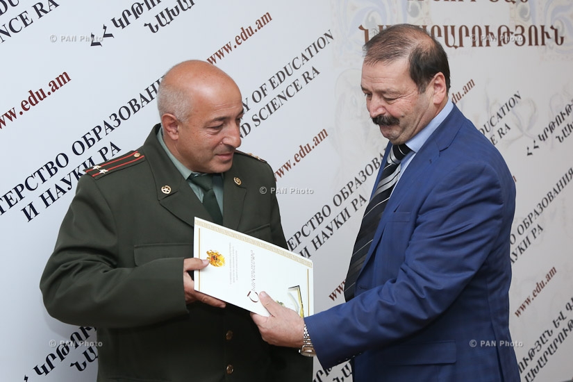 RA Ministry of Education and Science hosts awards ceremony in frames of the 'Teacher's Day'