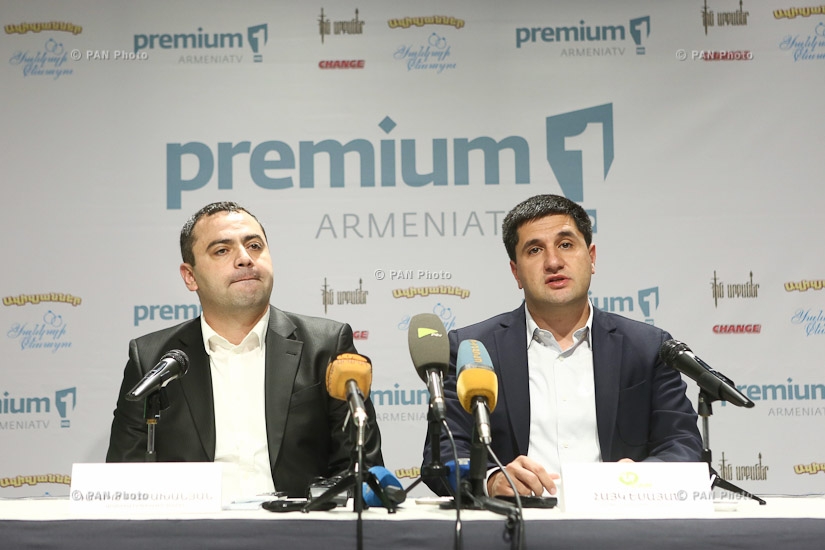 Presentation of the new joint media project by telecommunications company Ucom and  television broadcaster Armenia TV