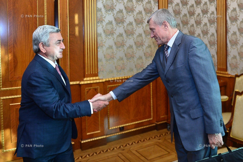  President Serzh Sargsyan received CSTO Secretary General Nikolay Bordyuzha