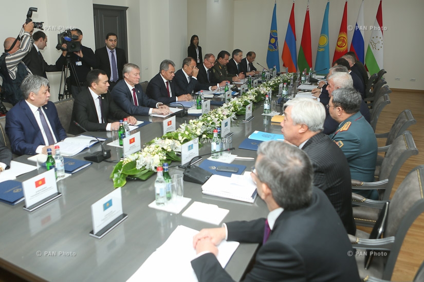 Joint session of committee of secretaries of CSTO Foreign Ministers council, Defense Ministers council and Security Council