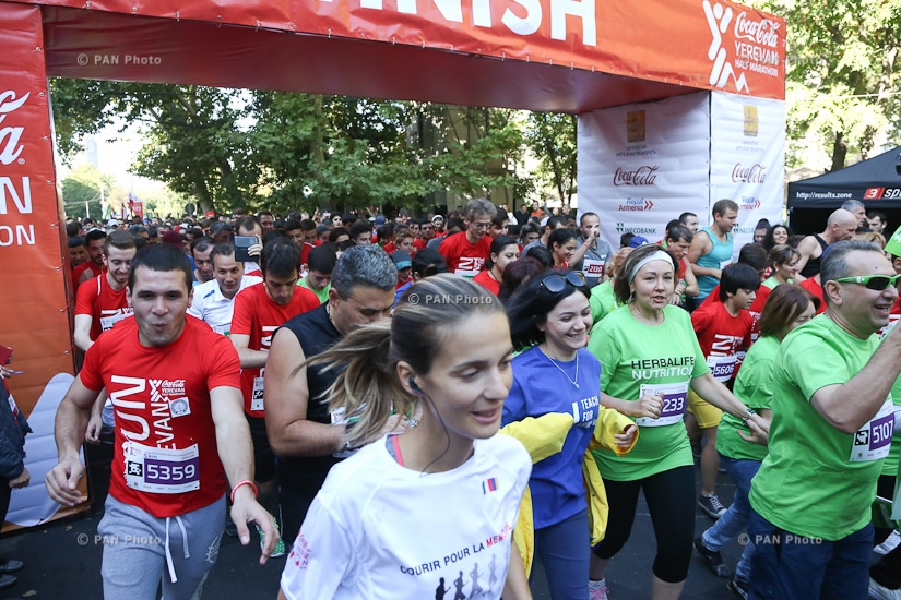  «Կոկա-Կոլա Երևան կիսամարաթոն» վազքի մրցույթը