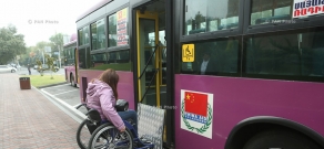 5 buses adapted for people with disabilities start operating in Yerevan