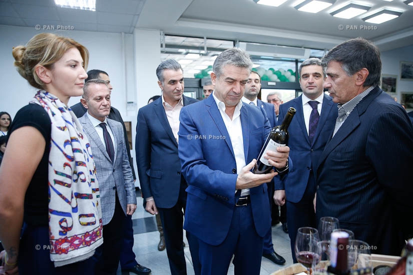 Armenian PM Karen Karapetyan attends ArmProd Expo 2016 annual specialized exhibition