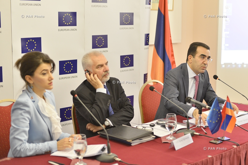 Press conference dedicated to #EU4Business' events' launch in Yerevan 