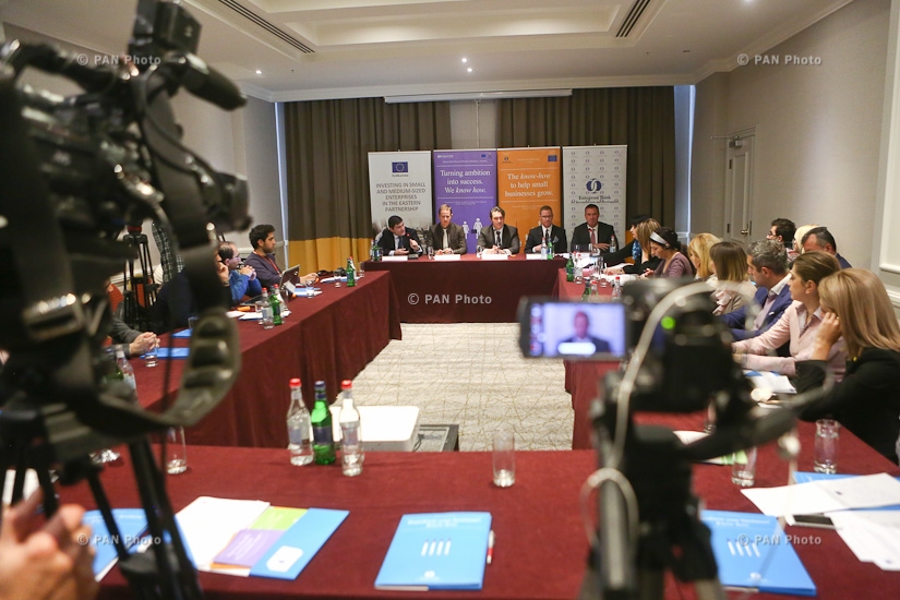 EU and EBRD joint press-conference on continuous support to SME sector development  