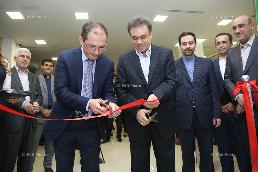 Opening ceremony of new head office of Mellat Bank in Yerevan