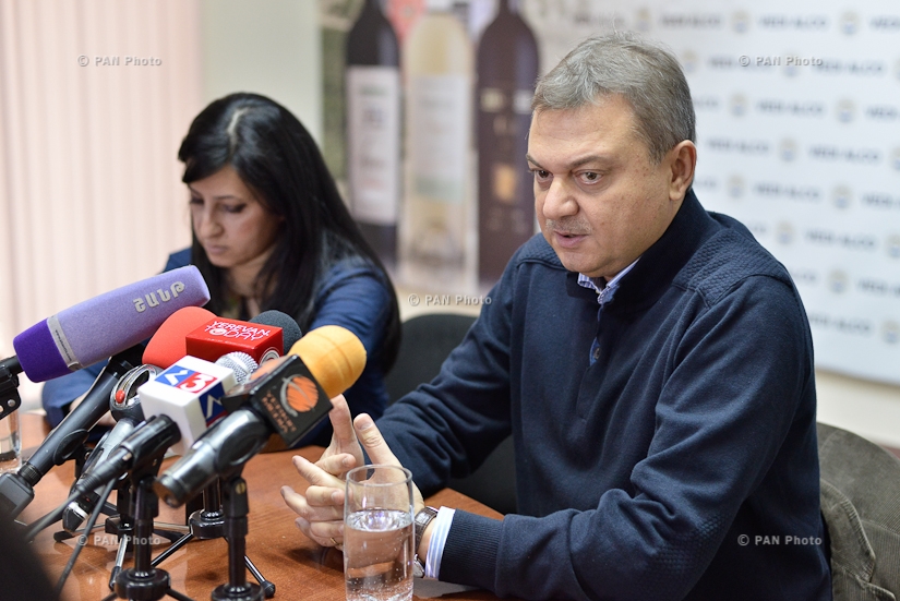 Пресс-конференция директора газеты «Аздак» Шагана Гантааряна