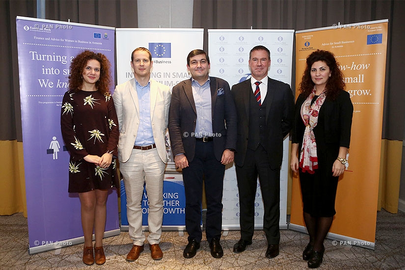 Тренинг на тему Финансы МСП программы Консультирование малого бизнеса в Армении ЕБРР в рамках недели  EU4Business