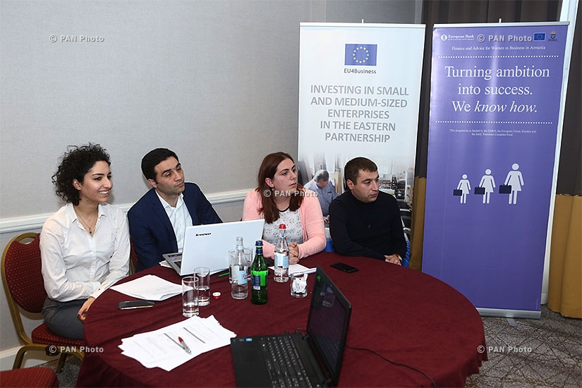 Тренинг на тему Финансы МСП программы Консультирование малого бизнеса в Армении ЕБРР в рамках недели  EU4Business