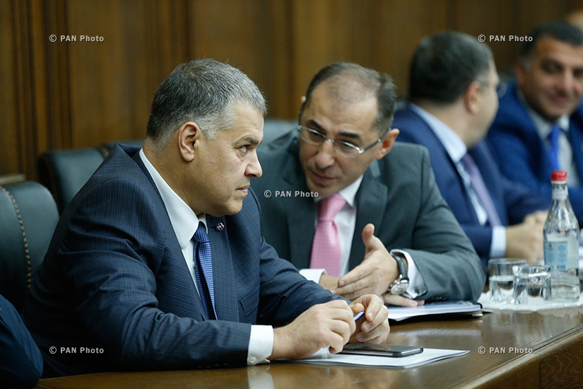 Joint session of standing committees of Armenian National Assembly