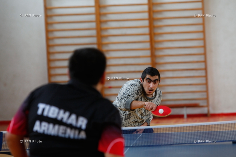 Abovyan hosts Team Table Tennis Championships among persons with disabilities