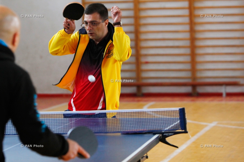 Abovyan hosts Team Table Tennis Championships among persons with disabilities