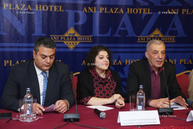 Пресс-конференция, посвященная визиту в Армению представителей фонда «Евримаж»
